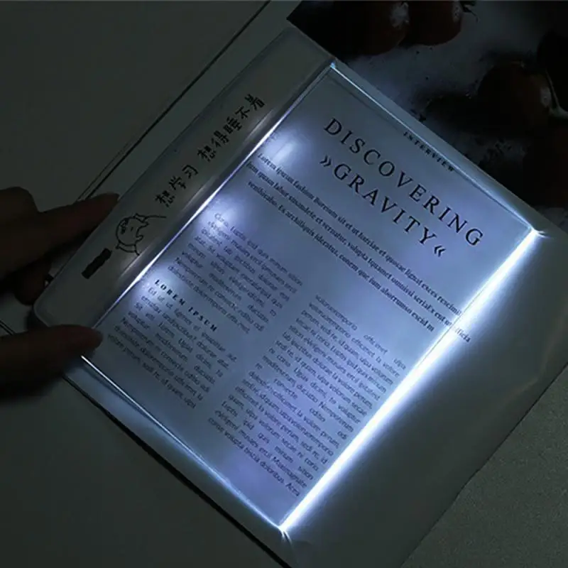 Portable Led Desk Lamp Lampara Night Light Multifunctional Student Led Tablet Book Light Brightness Bookmark Read Lights