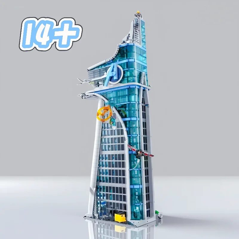 

5201 деталь в наличии: Классическая модель здания Tower Street View 76269, конструктор, архитектурные блоки, игрушки для сборки, подарки на день рождения для друзей