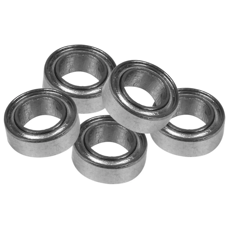 200Pcs 13Size Miniature Metal Shielded Sealed Groove Model Ball Bearing Size: MR74-ZZ 4 X 7 X 2.5Mm