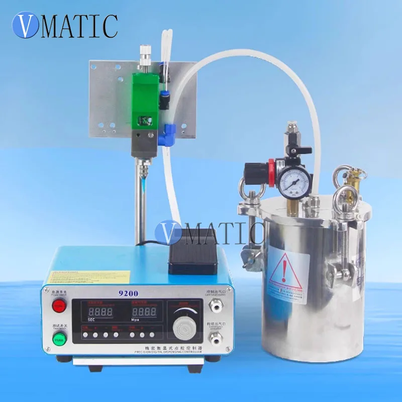 VC358T Auto Dispensing Machine | Single Component Glue Injector | Precision Piston for Potting