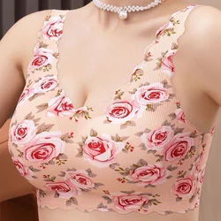Women's Seamless Sexy Bra Fashion Push Up Bralette Without Steel Ring Underwear Ladies Large Size Brassiere Padded Crop Top