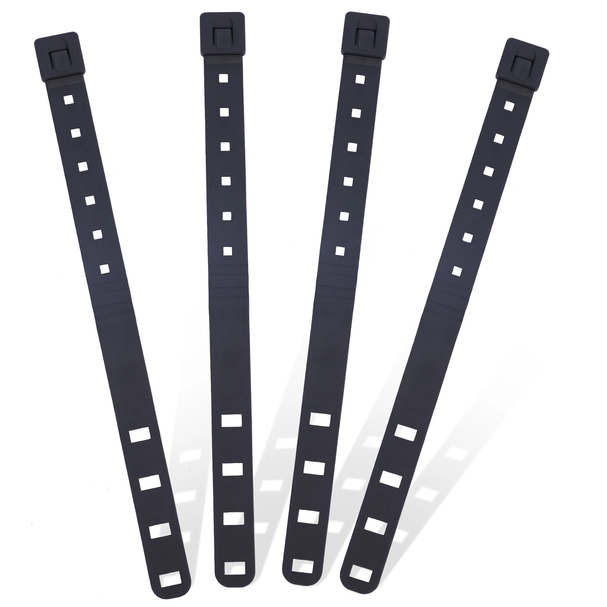 MOLLE Straps, Durable MOLLE Clips Attachments for Vests, Tactical Malice Clips - 4 Pcs