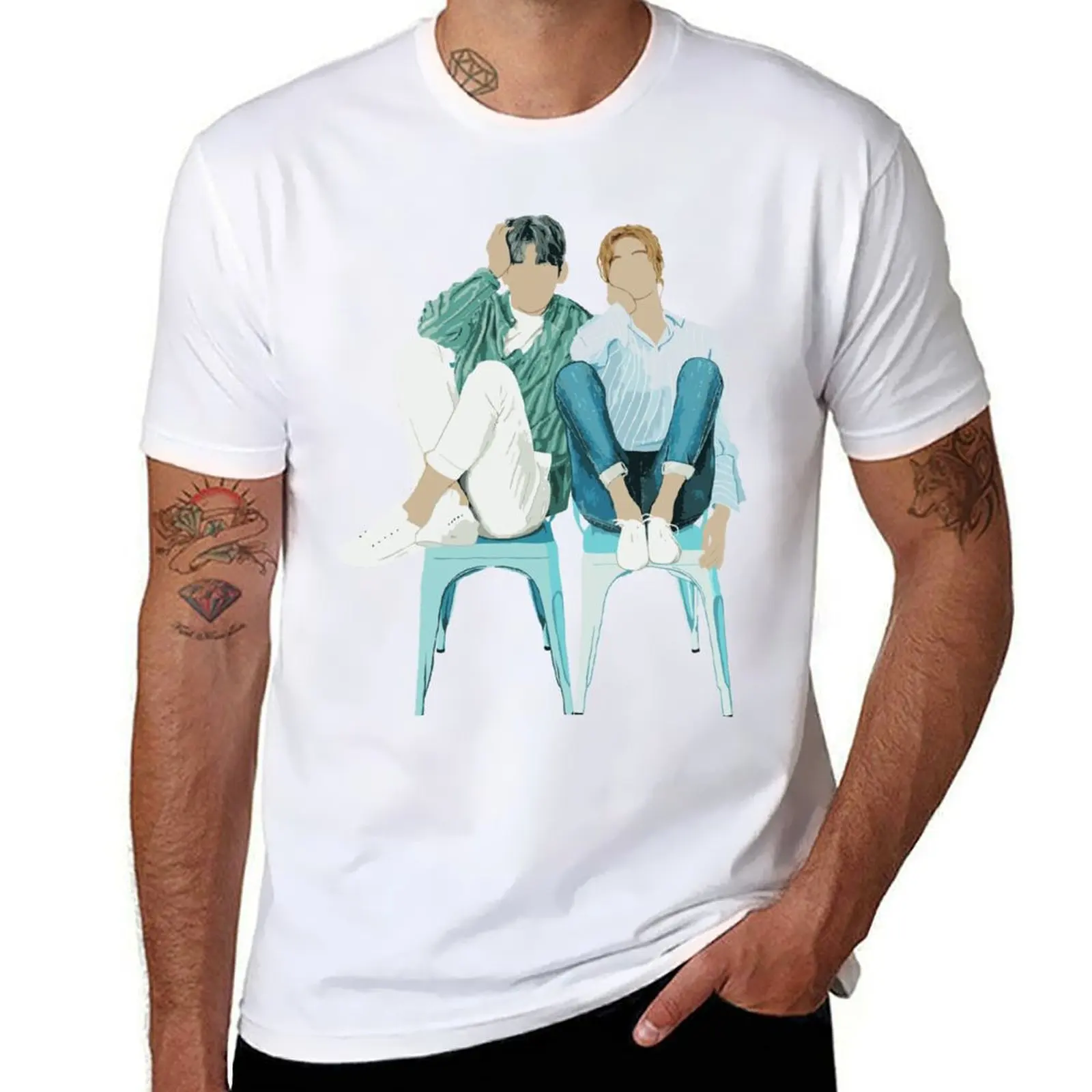 

Suspicious Partner Kdrama Poster with Ji Chang Wook T-Shirt t shirts for man cotton funny T-Shirt