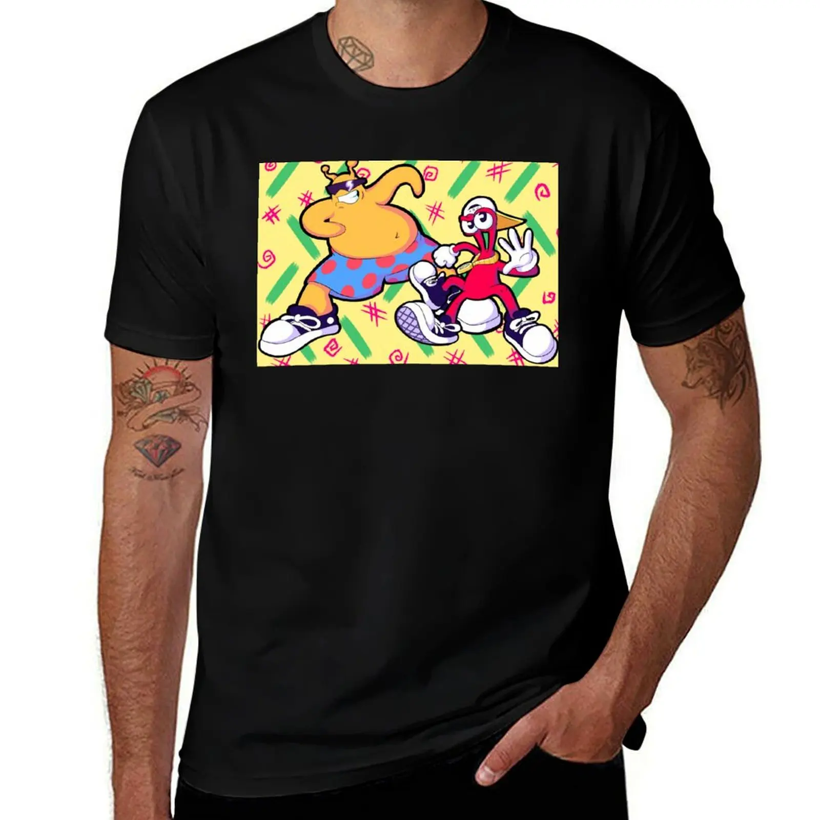 

ToeJam & Earl T-Shirt man t shirt cotton high quality man t shirt summer T-Shirt