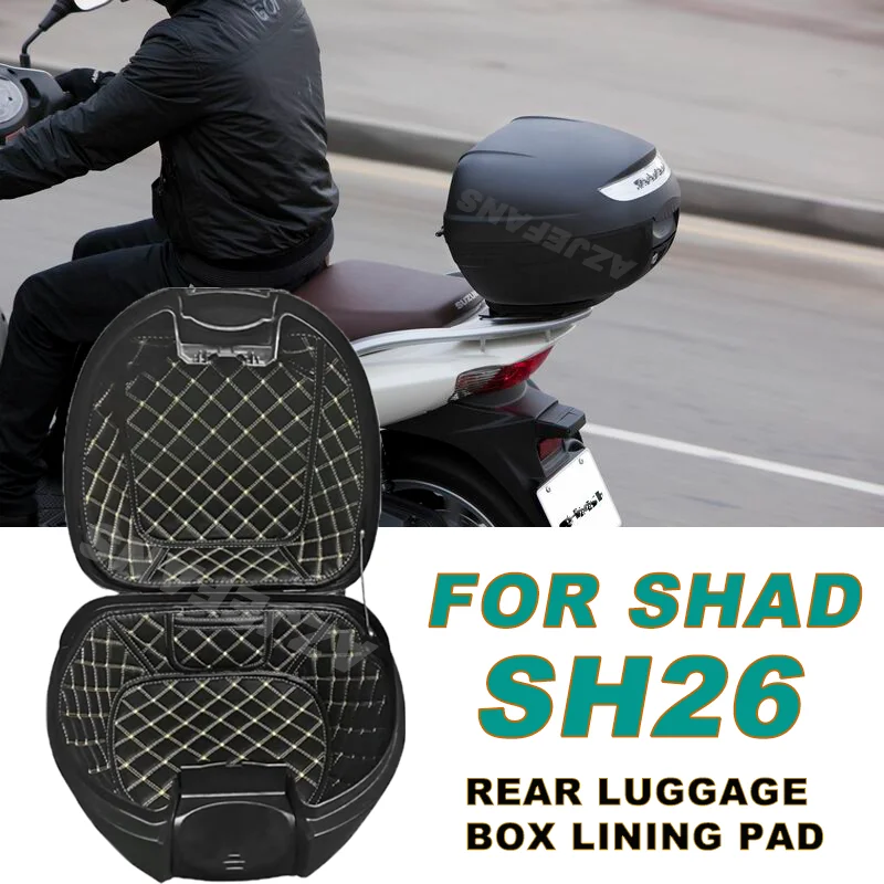 

For SHAD SH26 Motorcycle Top Case Protector Storage Box Mat Accessories