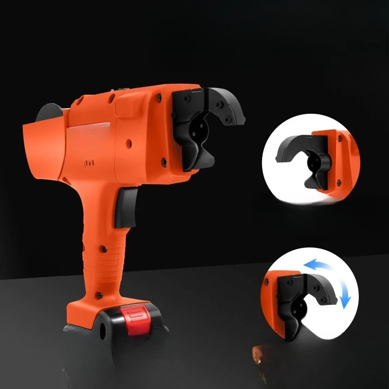 

Automatic Handheld Rebar Tying Tool 12V 8-34mm Orange Battery Powered for Bundling Steel Bars