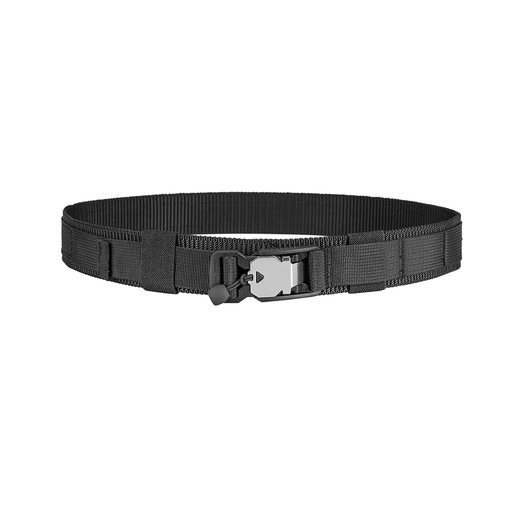 EXCELLENT ELITE SPANKER Men\'s Belt Tactical Belts Quick Release Magnetic Buckle Belt Nylon Webbing Canvas Waist Belts Adjustable