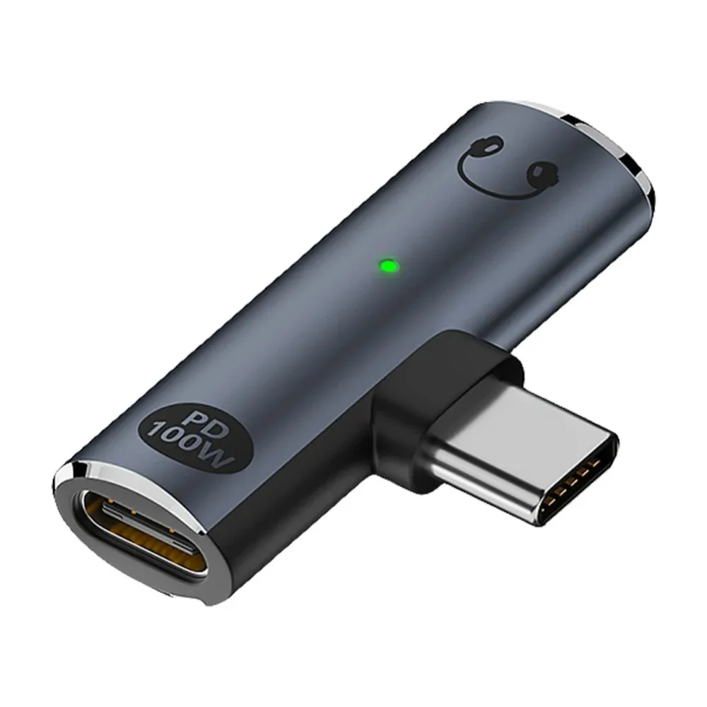 PD 100 واط USB C إلى 3.5 مللي متر محول محول سماعة الفاصل 2 في 1 محول الصوت Portale Aux الصوت جاك USB C محول الشحن