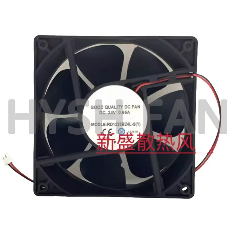 

Brand-new RD1238B24L-S(1) 24V 0.65A 12CM Cooling Fan
