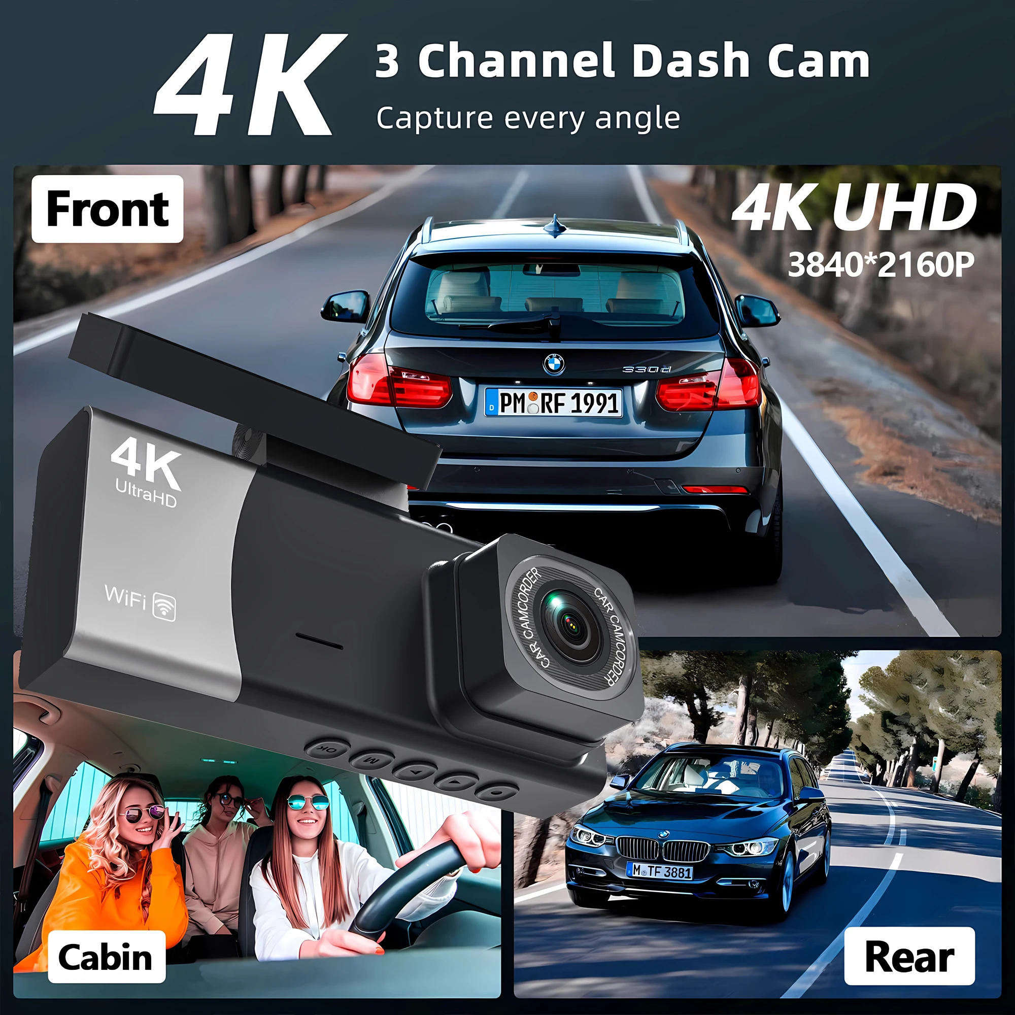 Grabador de vídeo Dvr para coc - Dash Cam 4K Sony Starvis reseña y precio