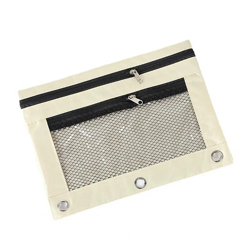 Sacchetto di separazione dei File capacità del sacchetto della maglia Windows sacchetto della matita con cerniera per la cancelleria del raccoglitore dell'organizzazione scolastica domestica per gli uffici