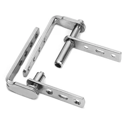 Stainless Steel Door Hinges for Wooden Doors Cabinet Doors 360 Degree Rotating Shaft Automatic Rebound Door Hinge