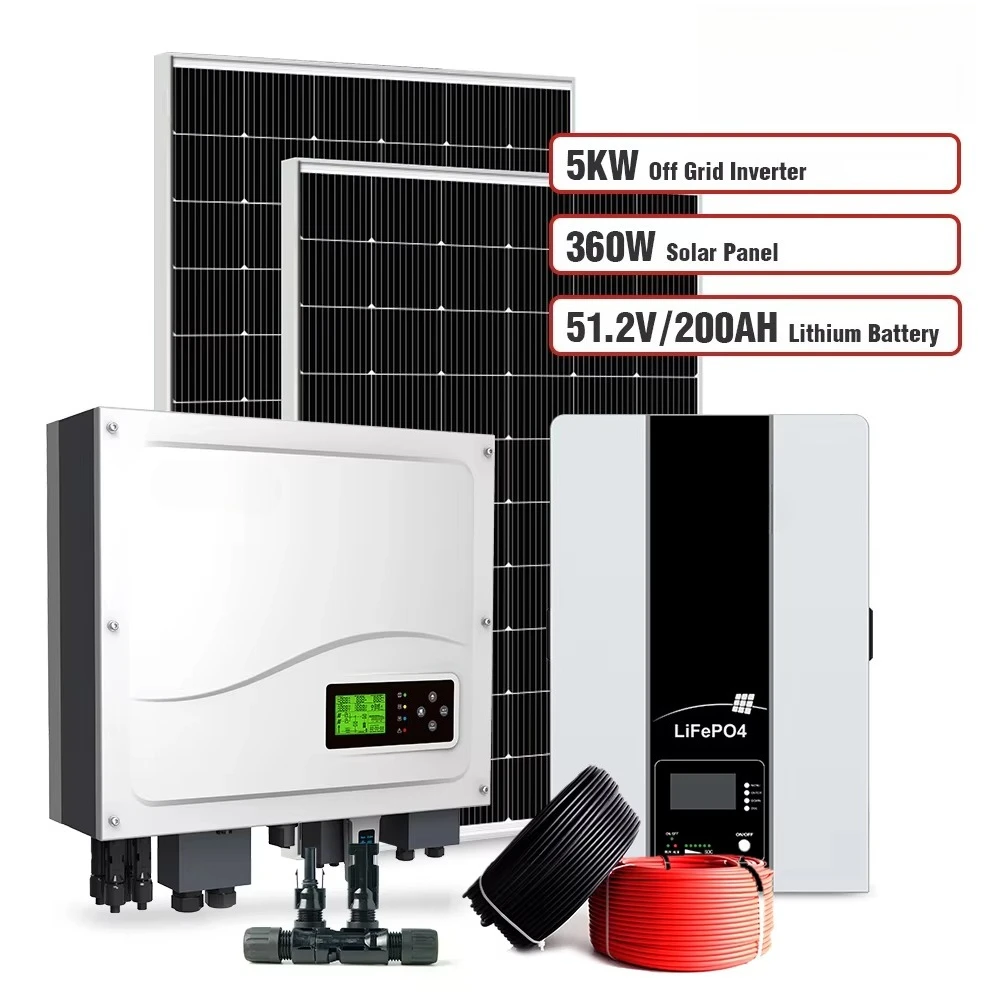 Green Energy Solar System Smart Tech 10kw 20kw 50kw   High Efficiency Power Battery Lighting Time Industrial Natural Cool