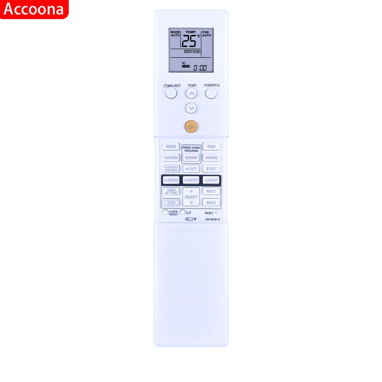 

New Remote Control AR-REM5E AR-REB1E AR-REM1U for FUJITSU GENERAL Air Conditioner Compatible with AR-REF1U AR-RED1U AR-REF3E