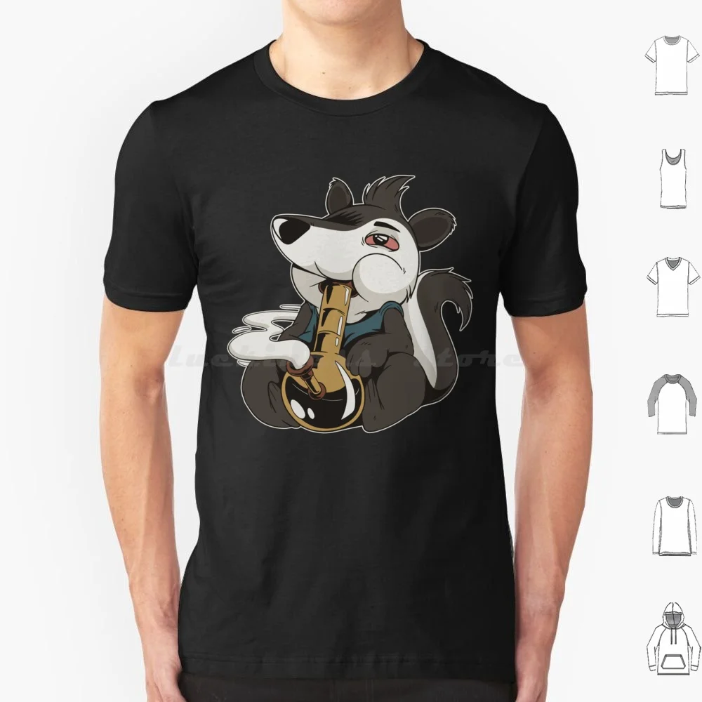 Skunk Bong 420 T Shirt Cotton Men Women DIY Print Skunk Works Skunk Lockheed Pseudonym Lockheed Advanced Development Projects