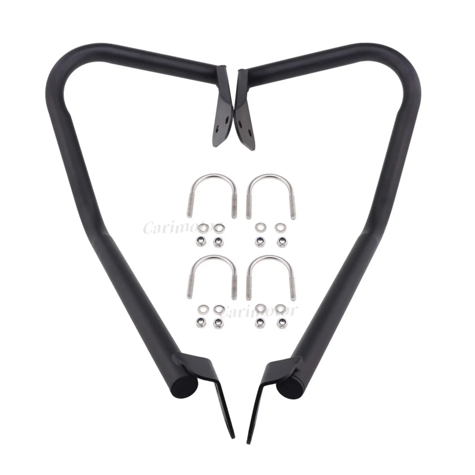 Bumper Engine Protection Guard Crash Bar Black For Honda Crf250 Crf250L 17-21