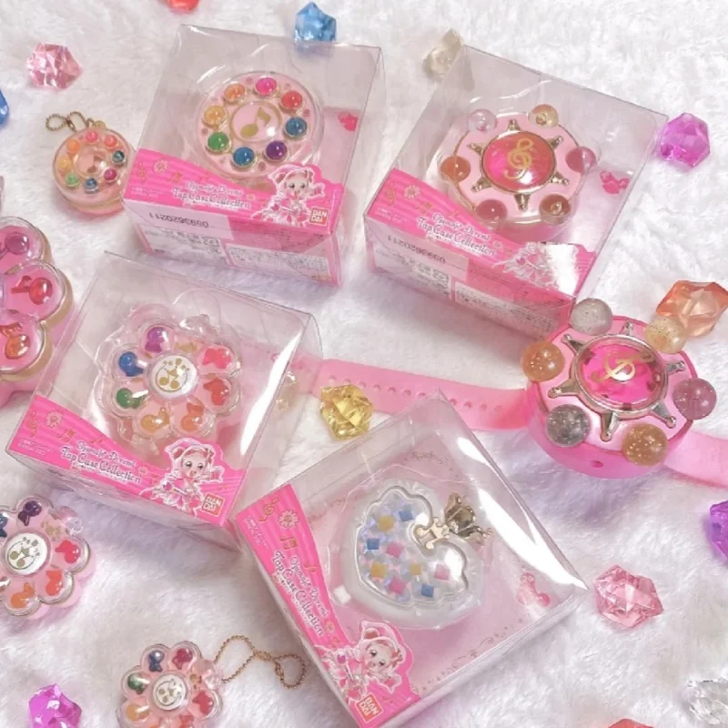 Bandai – Mini boîte de miroir de maquillage, œuf torsadé, sorcière Doremi, Transformation, 2 accessoires miniatures, Match pour bébé, en Stock