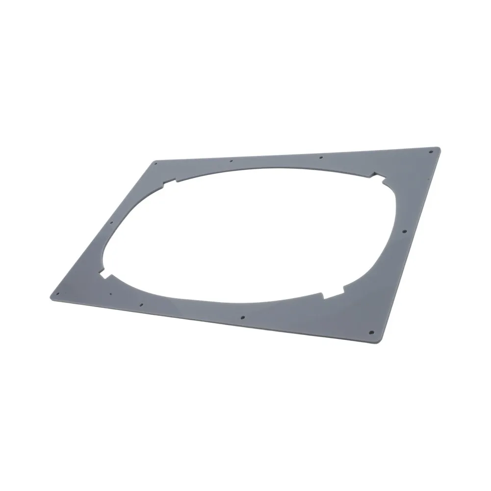 Air Conditioner Duct Adapter Board Compatible with For Midea Portable AC For Sliding Window and Door Mounting 34x22cm ABS White