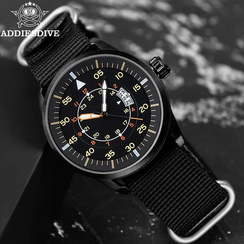 Adiesdive Luxus Herren Taucher Quarzuhr jd1508 Mode lässig Armbanduhren Herren Militär 50m wasserdichte Uhren reloj hombre