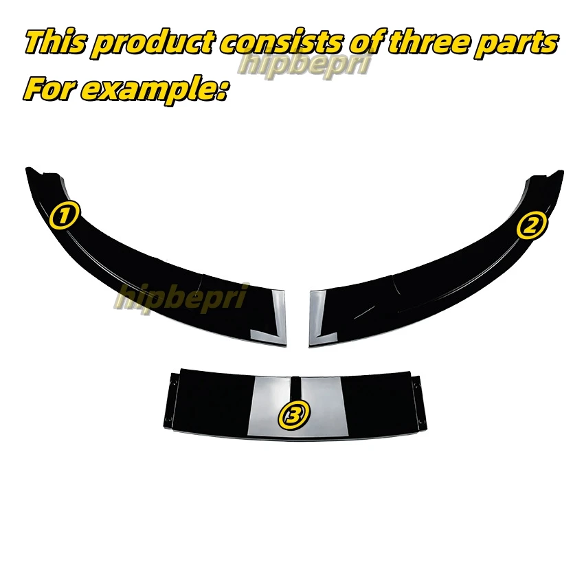 Auto Frontschürze Unterer Spoiler Lip Splitter Für VW Golf 6 MK6 GTI 2008-2012 Frontschürze Spoiler Schutzfolie – Detail 4