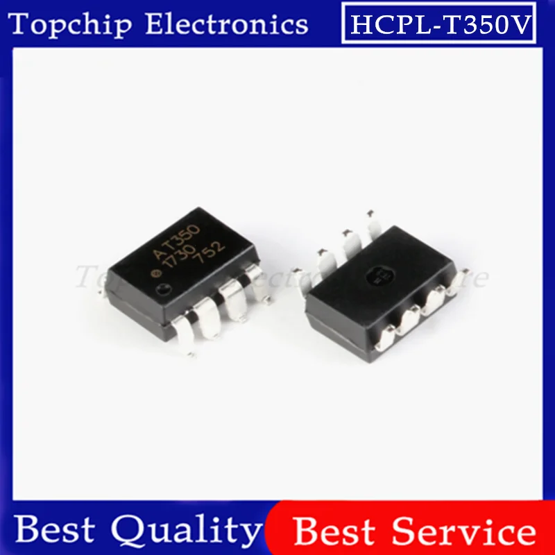 10pcs HCPL-T350V SOP-8 AT350 SOP AT350V SOP-8 high-speed coupled device