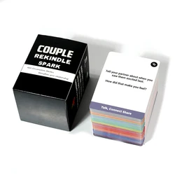 Couple Rekindle Spark Couples Games Conversation Starters for Romantic Married Couples Date Night Deep Conversation Card Game