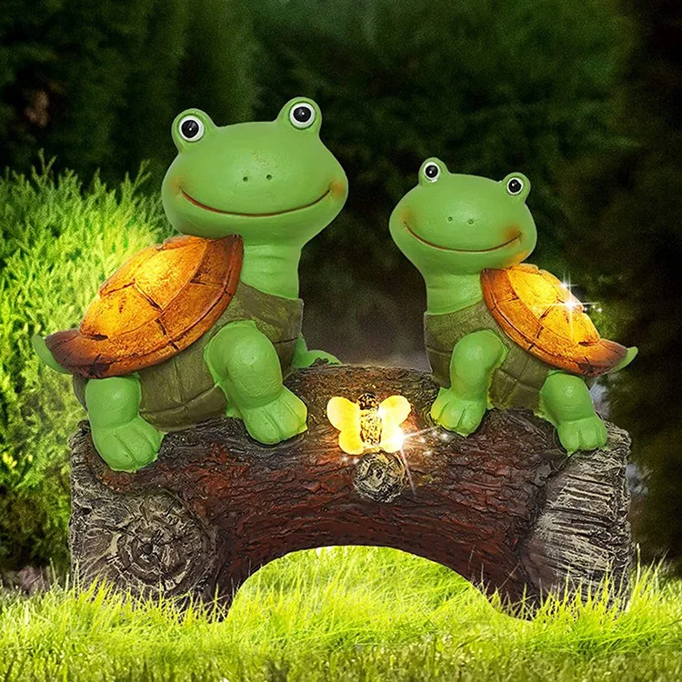 

Turtle Creative Solar LED Light Outdoor Courtyard Decoration Resin Turtle Animal Garden Decoration Landscape Light