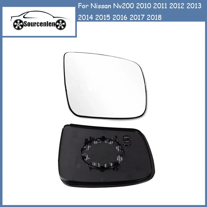 Car Outer Rearview Mirror Glass Lens For Nissan Nv200 2010 2011 2012 2013 2014 2015 2016 2017 2018 91054AJ230 91054AJ220