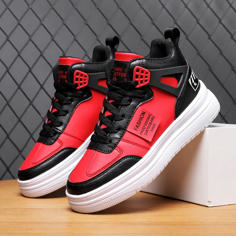 Brand Kids Shoes Trend Basketball Shoes Boys High-top Sneakers Casual Sport Tennis Shoes Children Gym Shoes Antislip Trainers