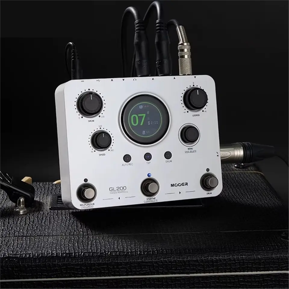 A61P Mooer GL200 Guitar Groove Loop Series Phrase & Drum Station