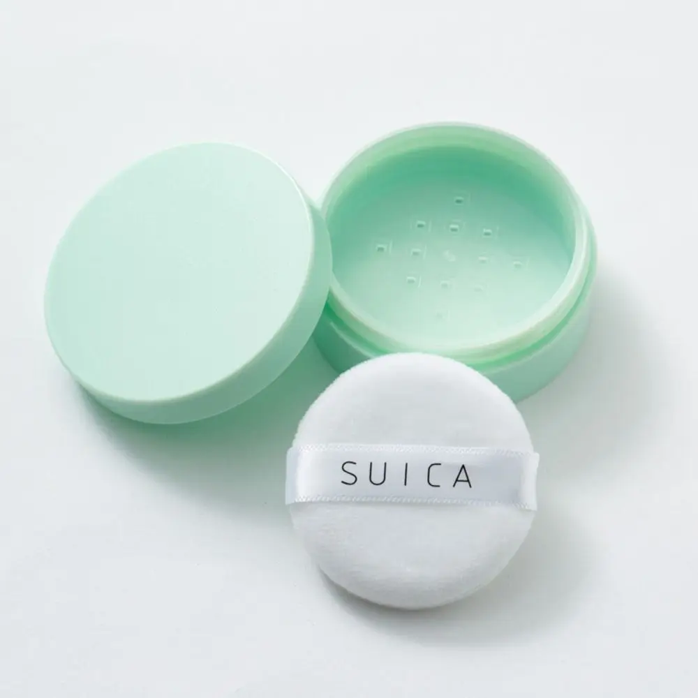 Reusable Mini Loose Powder Jars Durable Waterproof Bulk Powder Box Multifunction with Makup Puff Cosmetics Container Make-up