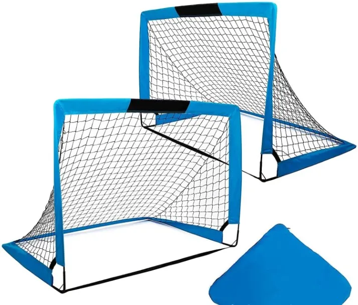 

Soccer Net 4x3 ft Foldable Easy Soccer Door Fast goal Training Soccer Net Blast