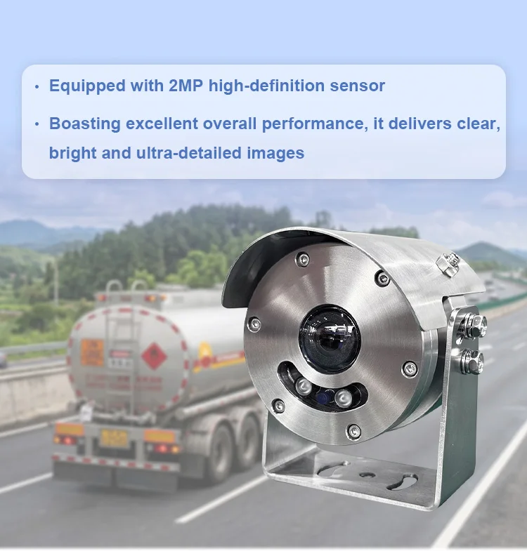 

1080P Waterproof Explosion Proof vehicle camera for oil truck