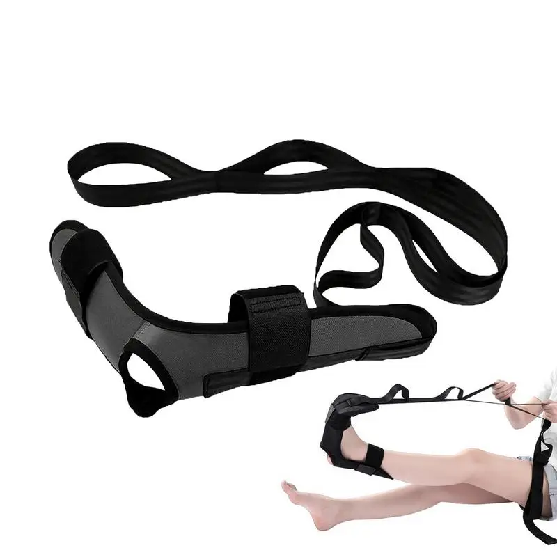 Stretch Out Straps For Physical Stretching Strap With Loops Band Fascia Hamstring Leg Stretcher Belt For Home Workout Exercise