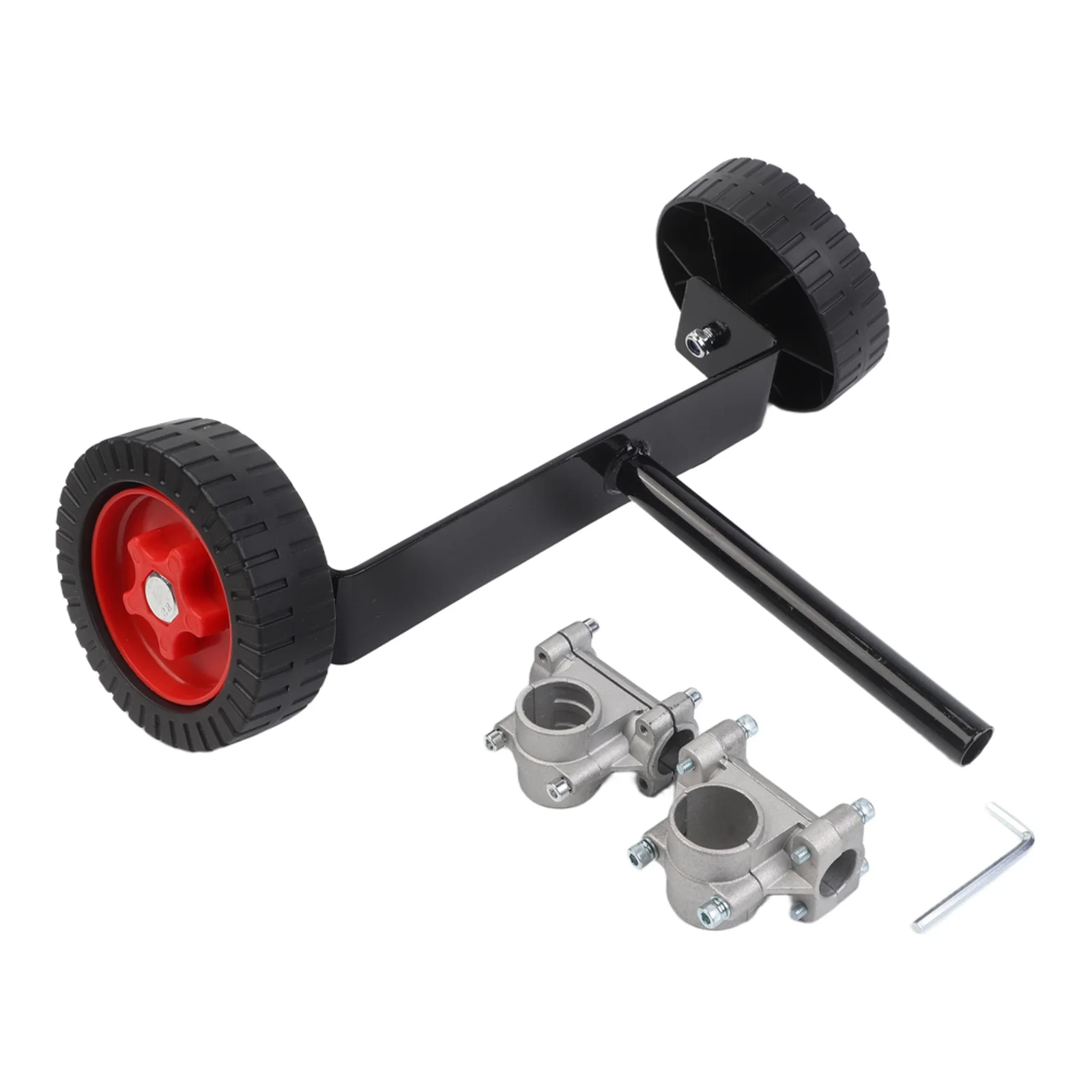 Wheel Support Attachment for 26mm and 28mm Shaft String for trimmers to Encourage Steady Travel and Repeatable Cutting Accuracy