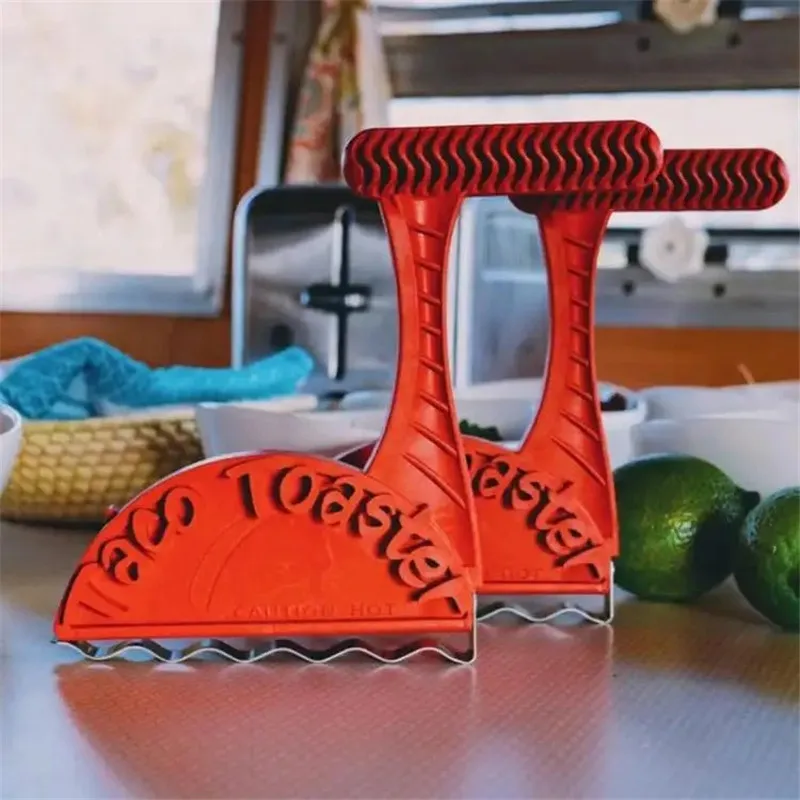 Cheddar Cheese Comes with A Taco Toaster Mexican Pancake Tools Baking Pie Making Tools and A Tacobe Maker