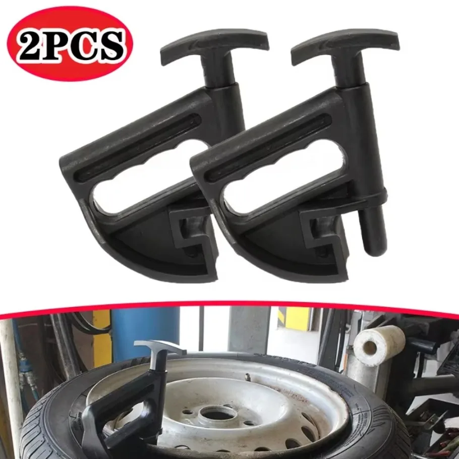 2pc Pressing Car Tire Changer Disassembly Bead Clamp Adaptor Universal Tyre Rim Clamp Tire Press Pry Wheel Changing Helper