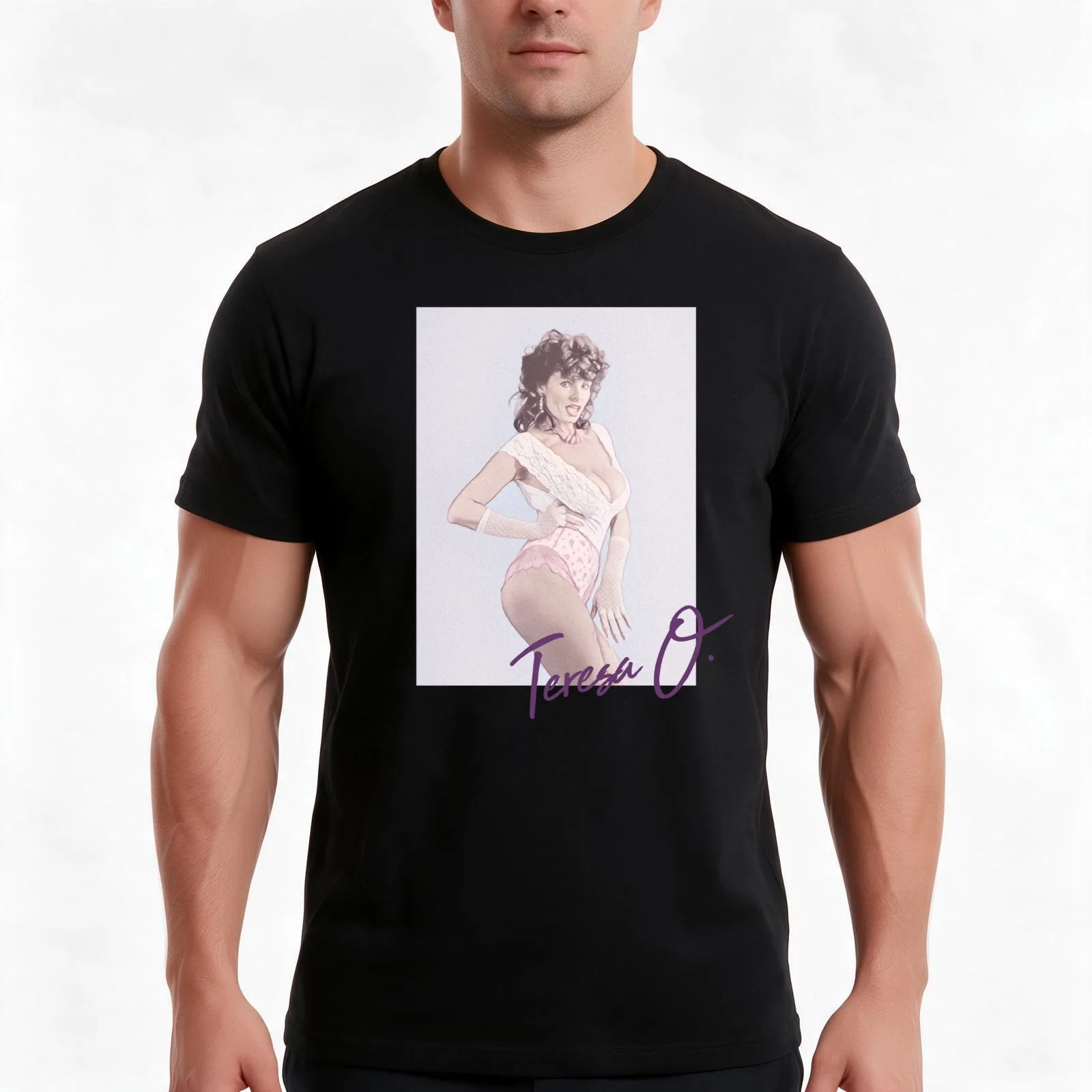 Teresa Orlowski Vintage T-Shirt Summer Casual Cotton Tee Oversized Streetwear Tops Vintage Graphic Print Unisex Men Women