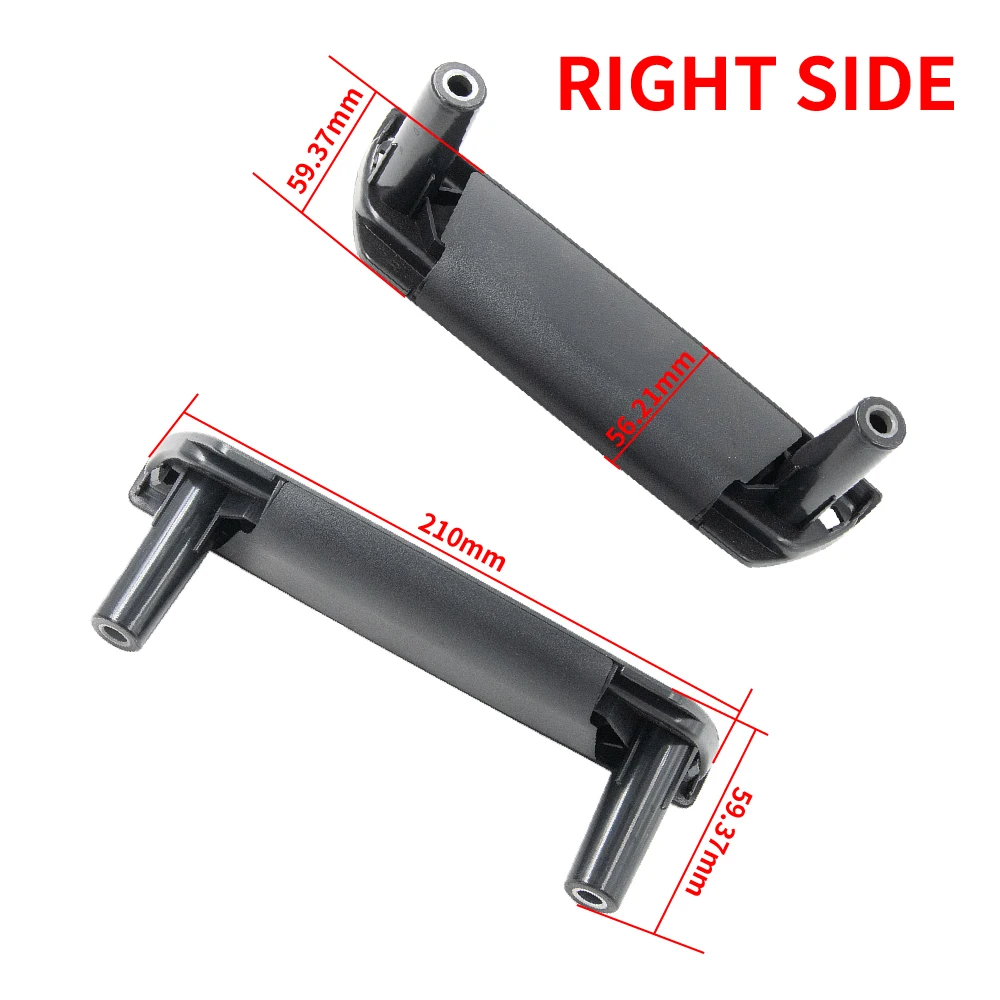 Left Or Right Interior Door Pull Handle Trim Cover Front 7H0867179B 7H0867180B for VW T5 2003 2009