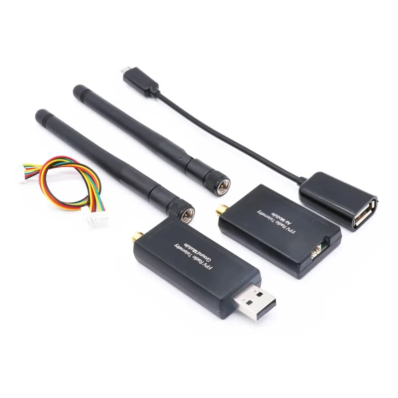 3DR Radio Telemetry 433Mhz 915Mhz 100MW/500MW/1000MW Air and Ground Data Transmit Module with OTG for APM 2.8 /Pixhawk 2.4.8