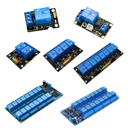 Hi-Q 5V 12V  1 2 4 8 16 Way Channel Relay Module Support High and Low Level Trigger for Arduino UNOR3 DIY Project  Electronic