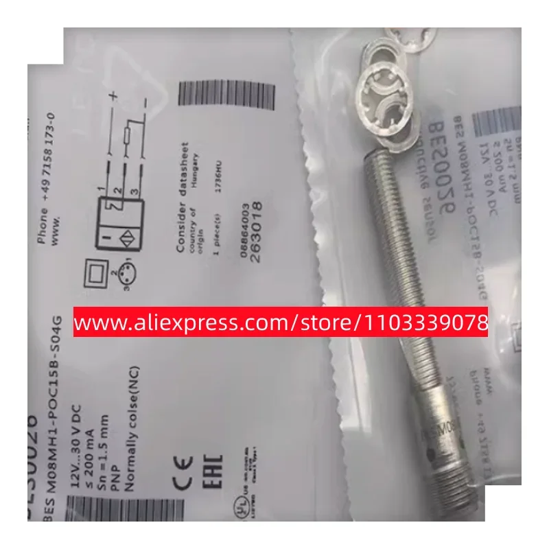 

2PCS New approach switch BES0277 BES M08EA-PSD15B-S49G