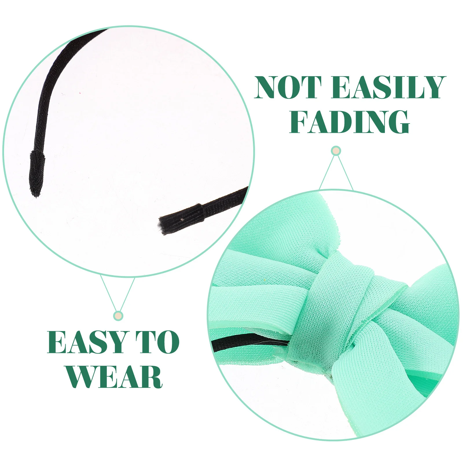 عصابة رأس مرنة على شكل فيونكة للكلاب خفيفة الوزن للحيوانات الأليفة مع عقدة على شكل فيونكة للمهرجانات وحفلات الهالوين ومستلزمات الكلاب الصغيرة #2