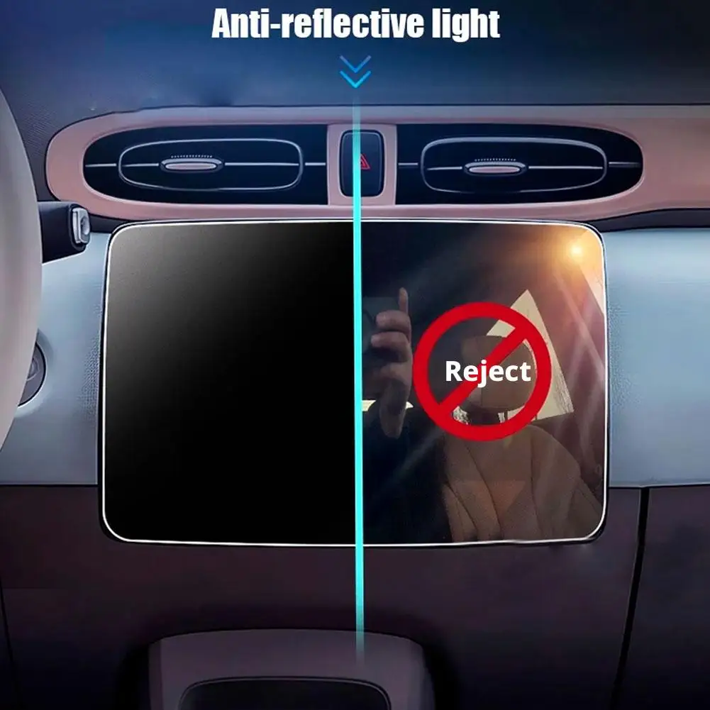 For Leapmotor T03 2024 2025 2026 Car Matte Tempered Anti-reflective Protector Light Anti-fingerprint Glass Accessories Scre A9R6