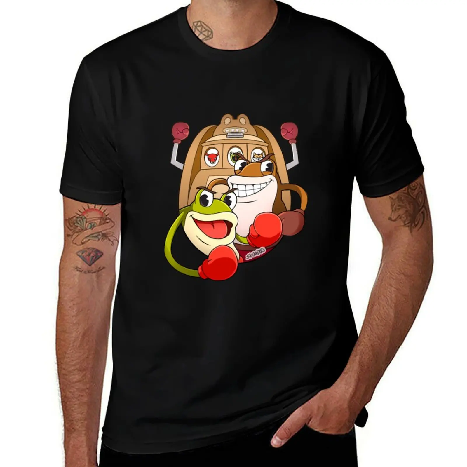 

Ribby and Croaks T-Shirt t shirt man plain man t shirt cotton high quality T-Shirt