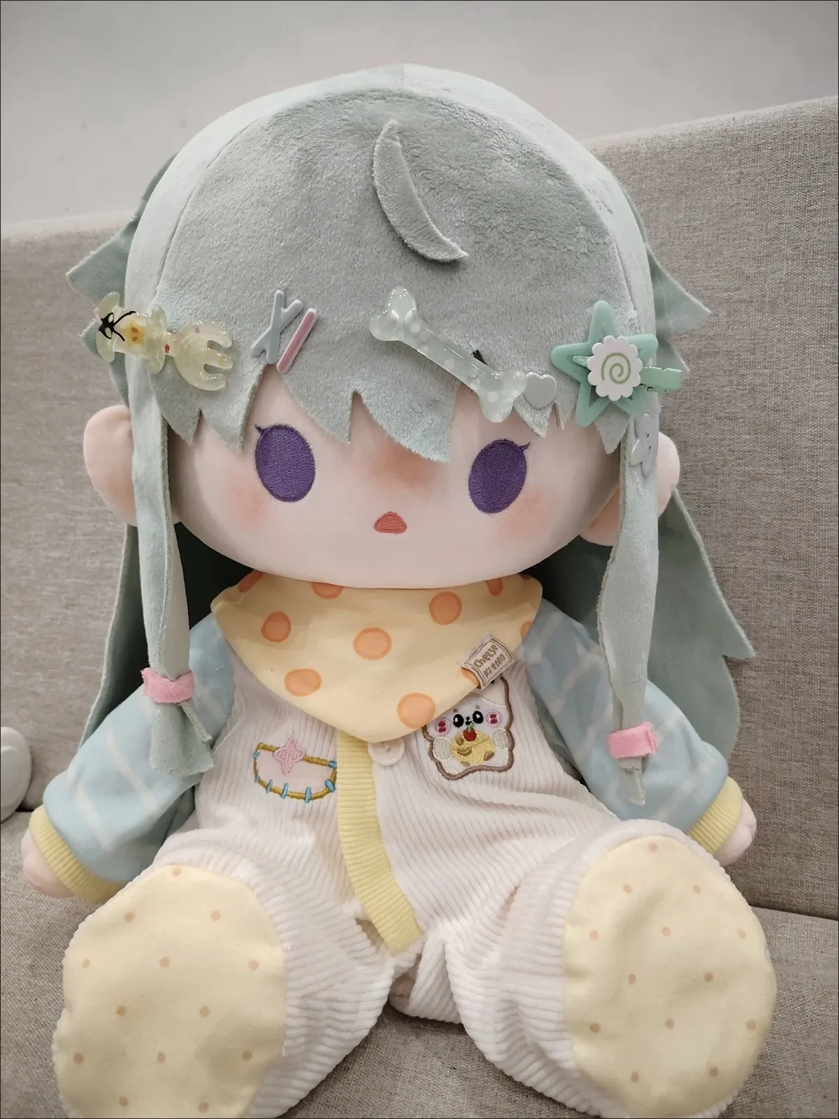 

Плюшевая кукла Кусанаги Ненэ 40 см в сидячей позе, аниме-персонаж, косплей, хлопковая кукла с одеждой, плюшевая игрушка, подарок на Рождество для детей