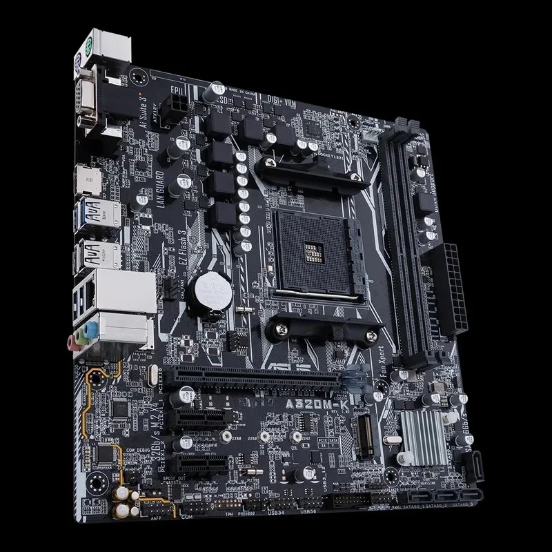 

Hot Sale PRIME A320M-K AM4 Motherboard With DDR4 3200MHz, 32Gb/s M.2, SATA 6Gb/s, USB 3.0 Micro-ATX Motherboard
