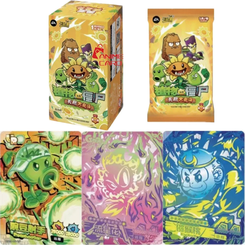 KAYOU Genuine Plants Vs. Zombies Card Wonderful Natural Journey Endless Battle Kung Fu Jurassic World Game Collection Card