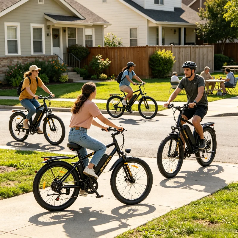 500W 26 Inch Heavy Duty Mountain Ebike, UL2849 Safety Certified, Adjustable Seat, Factory Original, Free US Local Warehouse Shipping image 17