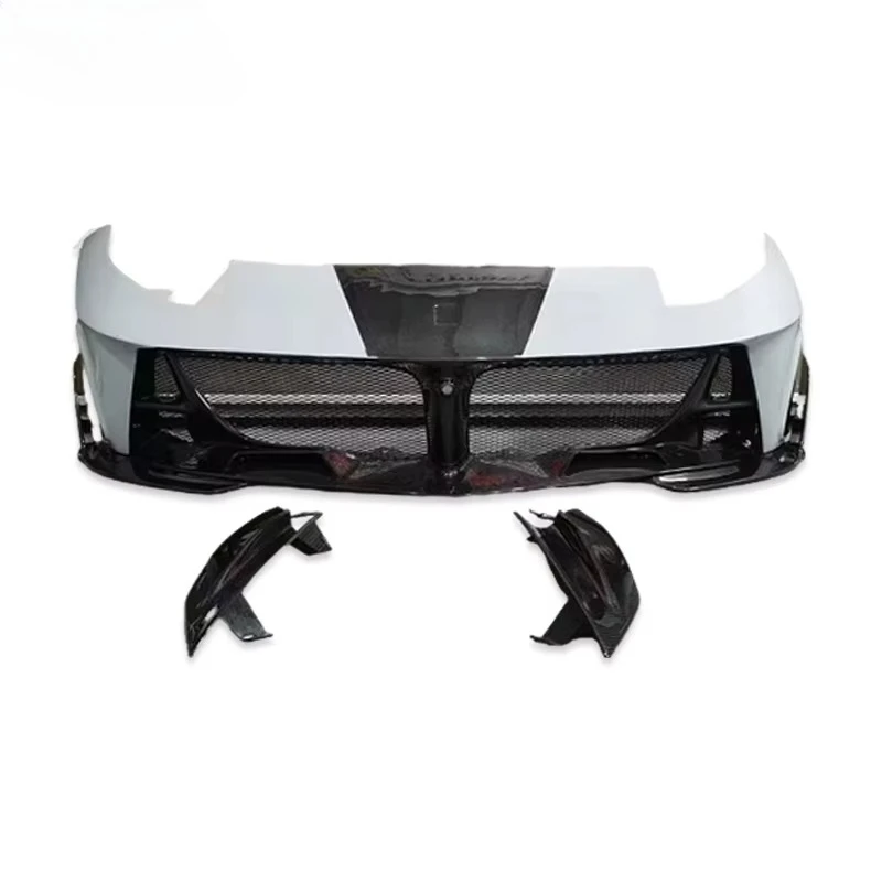 Suitable for 812 Mansory Car Parts WET Carbon Fiber Body Kit Front Bumper, Compatible with High Speed 2017-2020